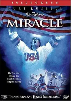 Miracle (Full Screen Edition) - DVD - VERY GOOD • $3.98