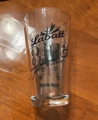 JAKUB VRANA PINT Glass HERSHEY Bears CAPITALS Red WINGS Labatt BLUE Beer • $8.99