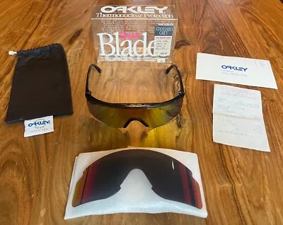 Vintage Oakley Blades W/ Extras In Excellent Condition! • $539