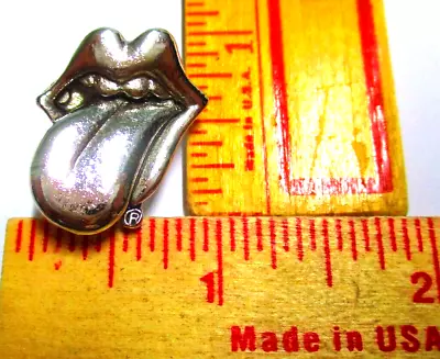  Rolling Stones  Pin Vintage Tongue Collectible Rock Band Concert Music Pinback • $11.95