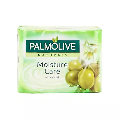 Palmolive Moisture Care Soap Bars 4-Pack For Soft Clean Hands • £1.69