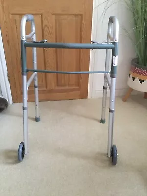 Zimmer Frame Foldable Lightweight With Wheels. • £20