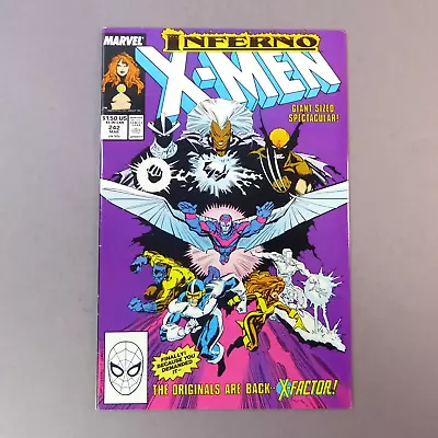 X-men #242 Chris Claremont Mark Silvestri Marvel Comics 1989 Goblin Queen • $9.99