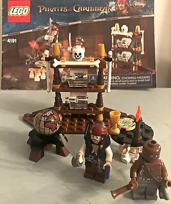 £18 • Buy LEGO 4191 Pirates Of The Caribbean The Captains Cabin With Instructions 100%