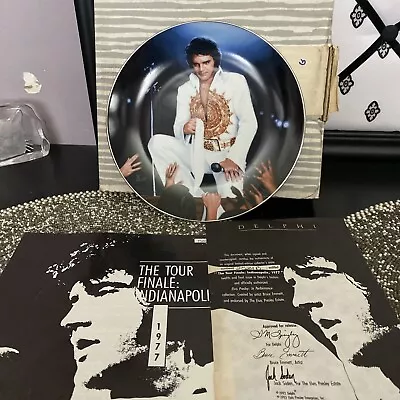 Elvis Presley Collectibles Plates Set Of 4 • $40