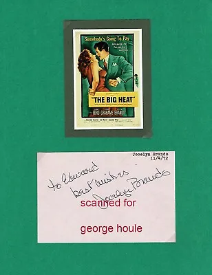 Jocelyn Brand0 - Signed - The Big Heat - Mommie Dearest - Dallas - Marlon Brando • $160