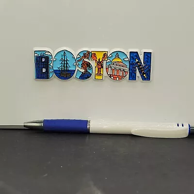 Boston ~ Massachusetts ~ Souvenir Magnet • $1.75