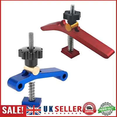 Woodworking T-Track Hold Down Clamp T-Slot Table Workbench Wood Fixture Jigs GB • £10.30