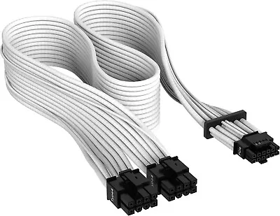 Corsair Premium 600W PCIe 5.0 / Gen 5 12VHPWR PSU Cable - Fits Type-4 PSUs Via D • £18.99