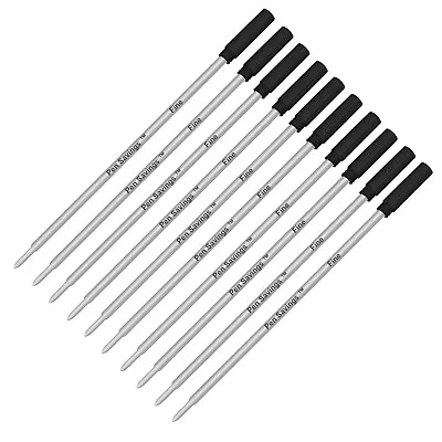 10 Cross Style Ballpoint Pen Refills Smooth Flow Ink Fine Point • $12.95