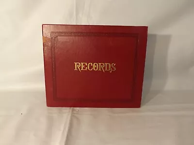 Vintage 45 Rpm Case Record Album Classic Clean Index Page 7 Inch Case W/Records • $21.99