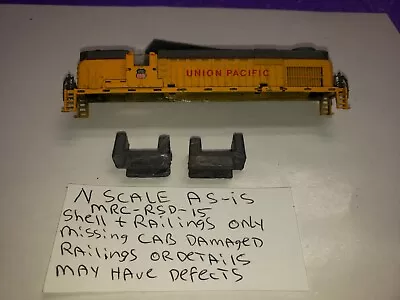 As Is Damaged Shell Railings Weights Mrc Rsd-15 N Scale Yugoslavia Locomotive • $13.57