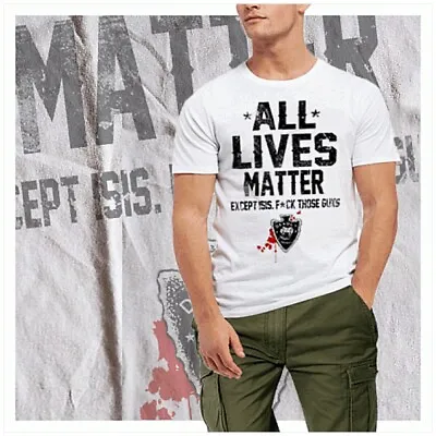 Combat T-shirt Except Isis Military Combat Veteran Iraq Afghanistan War Tee • $19.99