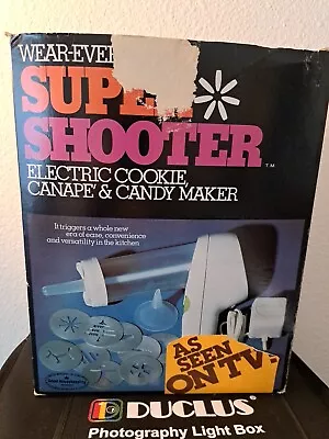 Vtg. Wear-Ever 70001 Super Shooter Electric Cookie Press  • $24.95