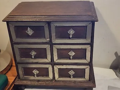 Extra Large Wooden Jewellery Box Necklace Ring Storage Cabinet Display Organiser • $55