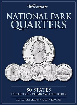 50 State Quarters Album Territories Collector Coin Folder Collecting Binder Book • $6.36