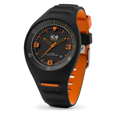 Ice-Watch IC017598 Model Pierre Leclercq IN Silicone Black Orange • £99.72