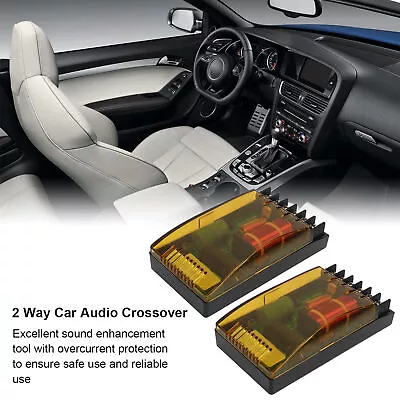 Speaker Frequency Divider Reasonable Wiring 2 Way Crossover For Cars • £28.39