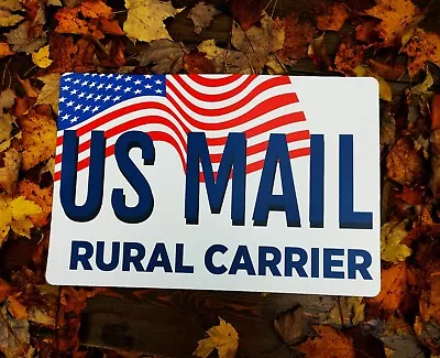 US MAIL Magnetic Signs Rural Carrier Car Magnet 12  X 18  LARGER • $19.99