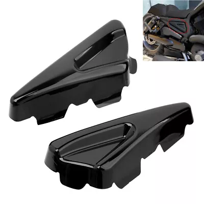 Black Tank Side Frame Covers For 2007-2017 Harley V-Rod VRSCF Night Rod VRSCD • $54.99