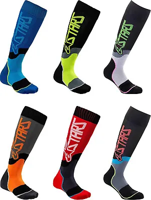 Alpinestars MX Plus-2 Socks - Motocross Dirt Bike Offroad MX ATV Mens • $29.95