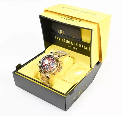 Invicta 27221 Subaqua Noma III Chronograph Steel Gold Oyster Quartz Men's Watch • $49.99