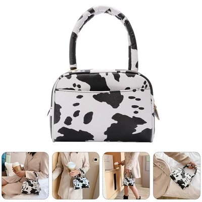 £11.12 • Buy Cow Tote Bag Cow Print Tote Bag Cow Print Shoulder Cow Print Underarm Tote Vinta