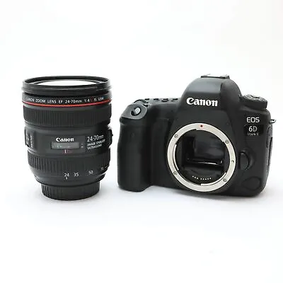 Canon EOS 6D Mark II EF24-70 F4L IS USM Lens Kit #29 • $1867.77