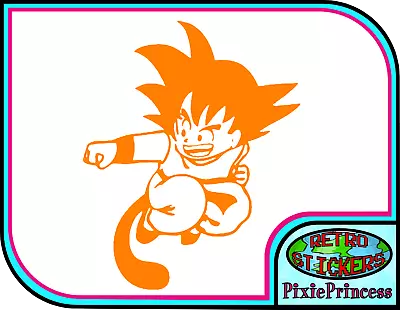 £3.05 • Buy Dragon Ball Z F Vinyl Sticker Wall Windscreen Saiyan Anime Car Truck Bike Decal