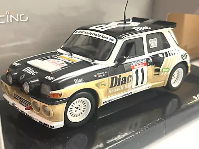 1985 Renault 5 Maxi Turbo  Team Diac  Rally #11  1/18 Scale Diecast Solido • $49.97