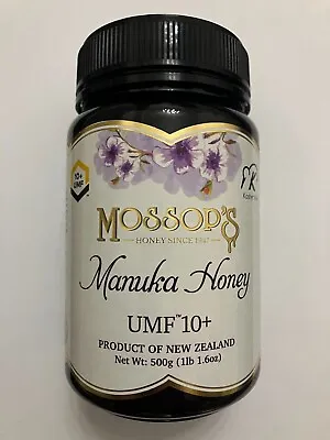 Mossop’s Raw New Zealand Manuka Honey UMF 10+ 1.1lbs • $25.99