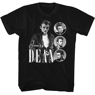 James Dean Three Circles Black Icon Shirt • $23.50