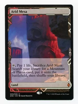 Arid Mesa Magic Zendikar Rising Expeditions Edition 009 Land • $9