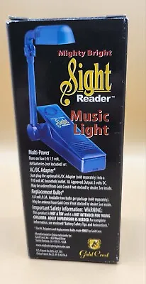 SIGHT READER Collapsible Music Stand Light - Black - Compact Foldable Battery • $13.15