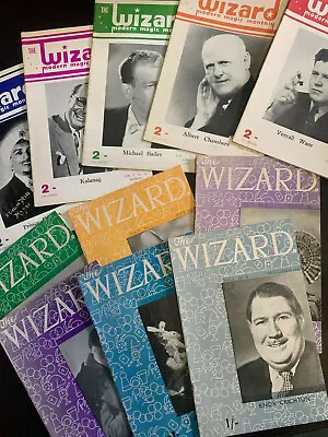 THE WIZARD Magic Magazine Edited By George Armstrong [PICK / MULTI LISTING]  • £3.22