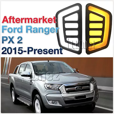 Daytime Running Light DRL Ford Ranger T6 MK2 XL XLT XLS Wildtrak Lamp Grill Day • $106.21