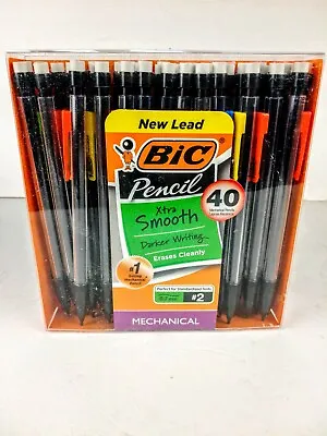 40 BIC Xtra Smooth Mechanical Pencils Darker Writing Point 0.7mm  #2 • $8