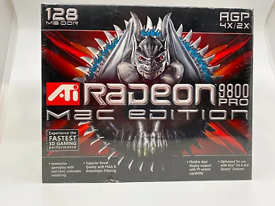 Apple Mac Edition ATI Radeon 9800 Pro AGP Video Graphics Card In Retail Box NEW • $999.99