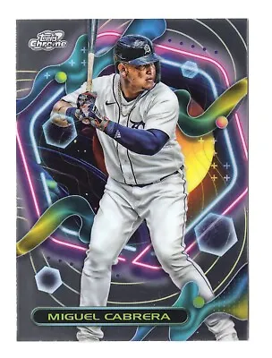 Miguel Cabrera 2023 Topps Cosmic Chrome Baseball #100 Detroit Tigers • $1.99