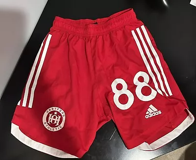 Hartford Athletic Tyreke Johnson Match Worn Shorts Red Adidas Southampton Soccer • $30