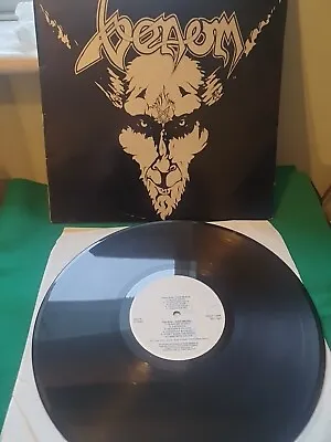 Venom – Black Metal 1982 Neat Records UK LP NEAT 1005 Embossed Cover Red Head • £29.99