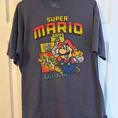 Super Mario Bros Adventure Shirt - Size XXL • $8
