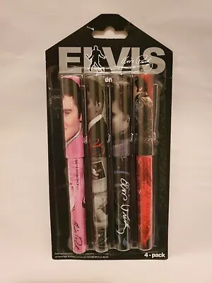 Elvis Presley Pen Set - Set Of 4 (NIP) • $14.99