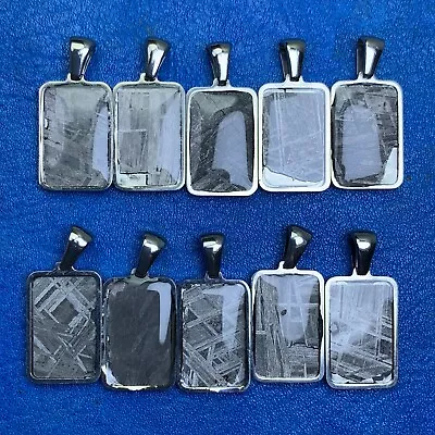 10PCS Muonionalusta Iron Meteorite Pendant  KX220 • $59