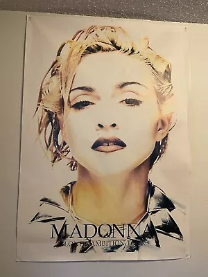 Super Rare Madonna Blonde Ambition Subway Sized Poster. • $3999