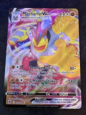 £5.50 • Buy Pokémon TCG Machamp VMAX Sword & Shield - Astral Radiance 073/189 Holo Ultra...