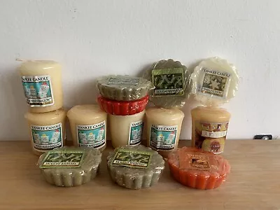 YANKEE CANDLE Votive Wax Melts Tart VTG Rare Discontinued Lot Holid - YOU CHOOSE • $3