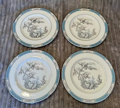 New Lot Of 4 Vintage Lenox Plum Blossoms Salad Plates Fine China Nice Condition! • $30