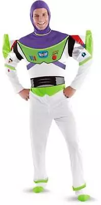 Licensed Disney Toy Story Buzz Lightyear Deluxe Adult Costume Astronaut Space • $38.82