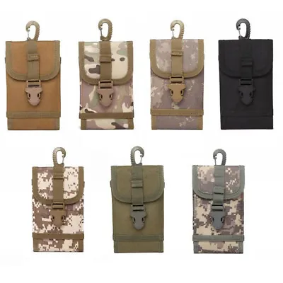 Universal Army Camo Holster Bag Belt Loop Hook Pouch Case Cover For Mobile Phone • $5.63